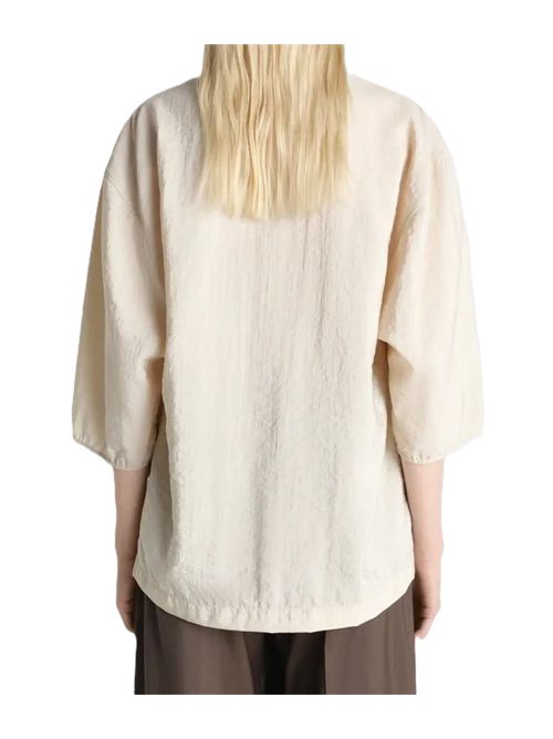 LEMAIREcollared-neckline T-shirt Lemaire | SH1217 LF1308BG235 OAT MILK